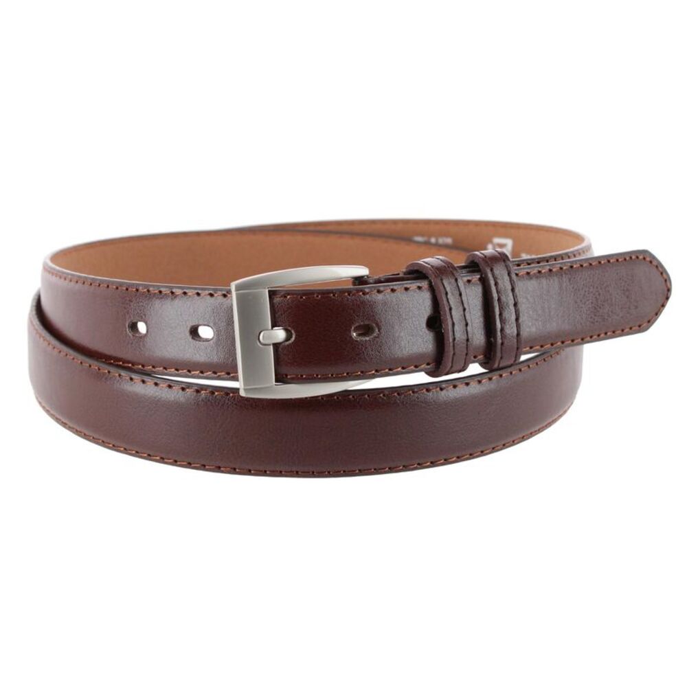 CTM Men's Big & Tall Dress Belt